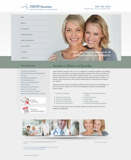 OBGYN Website Preview #9