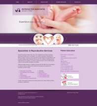 Reproductive Services Website Thumbnail #6