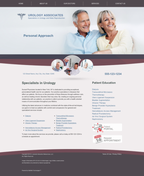 Urology Website Preview #8