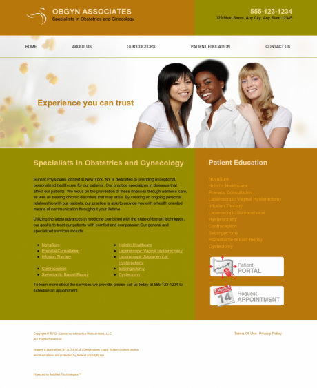 OBGYN Website Preview #10