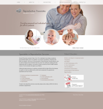 Reproductive Services Website Thumbnail #7