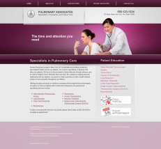 Pulmonary Disease Website Thumbnail #5