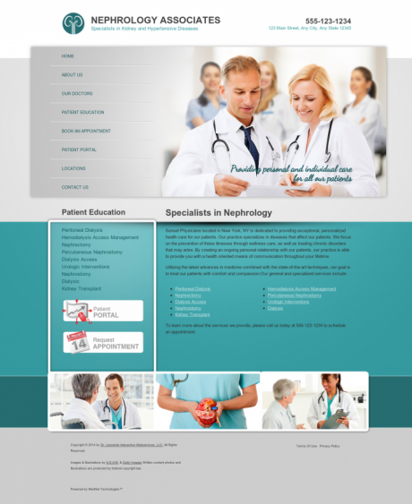 Nephrology Website Preview #10