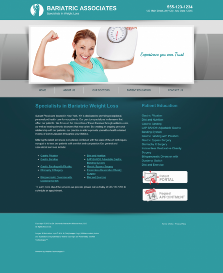 Bariatric Surgery Website Preview #12
