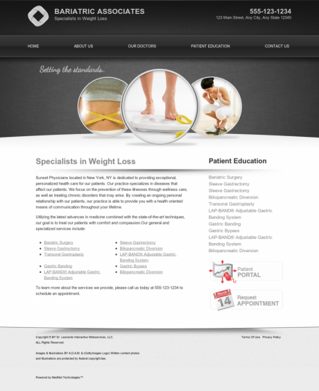 Bariatric Surgery Website Preview #13