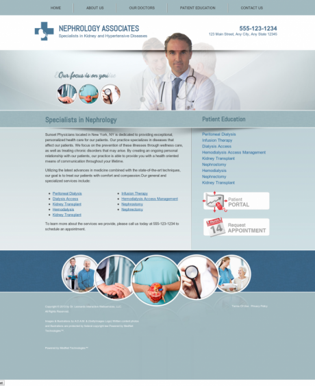 Nephrology Website Preview #13