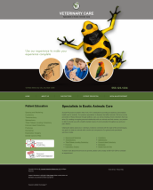 Avian & Exotic Website Thumbnail #5