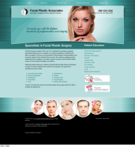 Facial Plastic Surgery Website Thumbnail #7