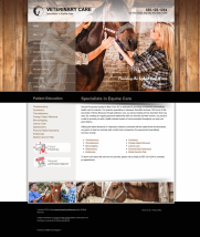 Equine Website Thumbnail #5