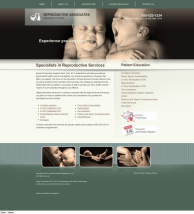 Reproductive Services Website Thumbnail #9