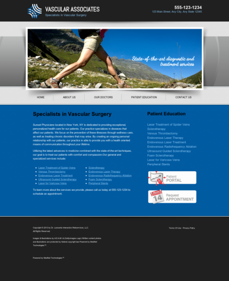 Vascular Website Preview #11