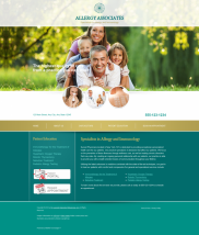 Allergy & Immunology Website Thumbnail #2