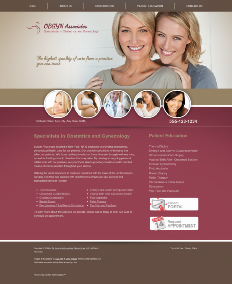 OBGYN Website Preview #15
