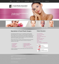 Facial Plastic Surgery Website Thumbnail #10