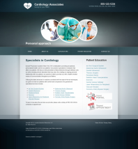 Cardiovascular Website Thumbnail #9