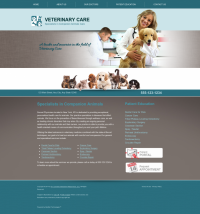 Veterinary Website Thumbnail #4