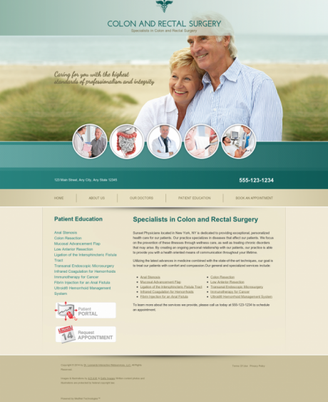 Colon & Rectal Surgery Website Preview #10