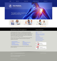 Pain Medicine Website Thumbnail #12
