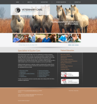 Equine Website Thumbnail #6