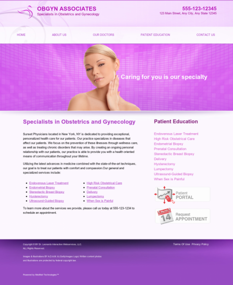 OBGYN Website Preview #17