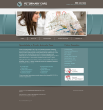 Avian & Exotic Website Thumbnail #8