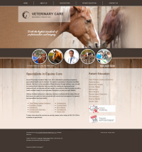 Equine Website Thumbnail #10