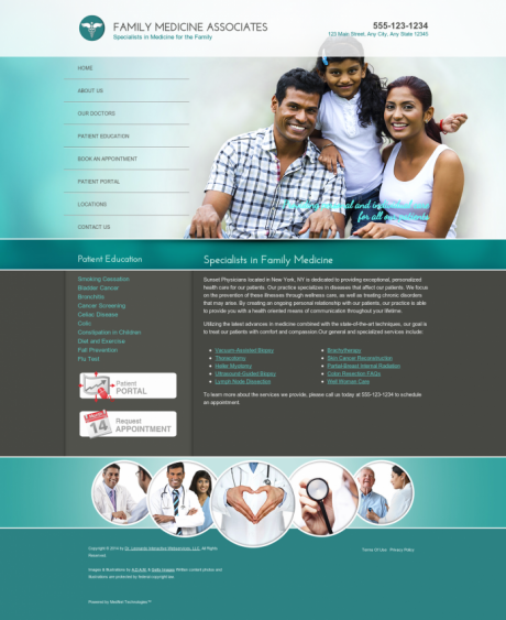 Family Medicine Website Preview #14