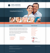 Cosmetic Dentistry Website Thumbnail #1