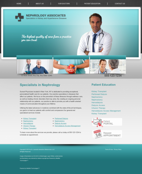 Nephrology Website Preview #16