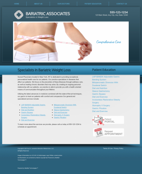 Bariatric Surgery Website Preview #16
