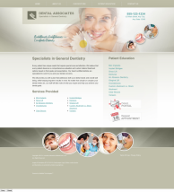 General & Family Dentistry Website Thumbnail #4