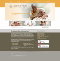 Allergy & Immunology Website Thumbnail #5