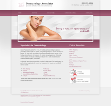 Dermatology Website Thumbnail #16