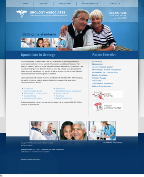 Urology Website Preview #16