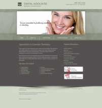 Cosmetic Dentistry Website Thumbnail #16