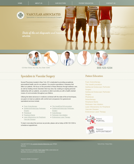 Vascular Website Preview #17