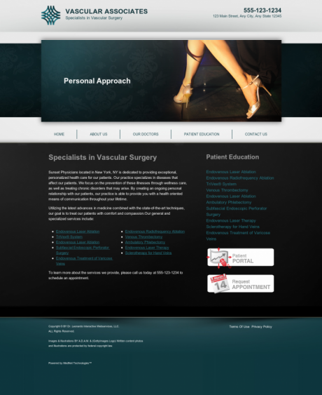 Vascular Website Preview #18