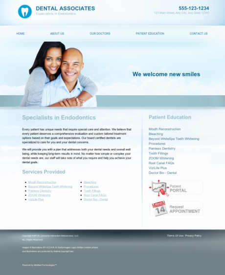 Endodontics Website Preview #18