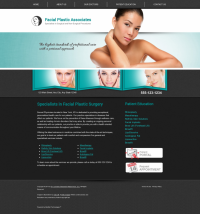 Facial Plastic Surgery Website Thumbnail #13
