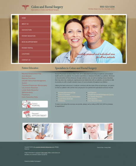 Colon & Rectal Surgery Website Preview #12