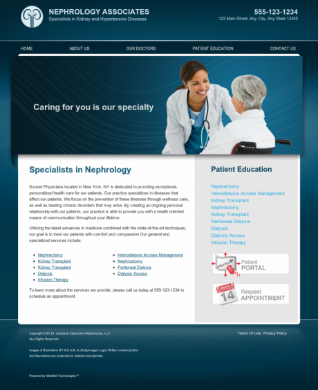 Nephrology Website Preview #17