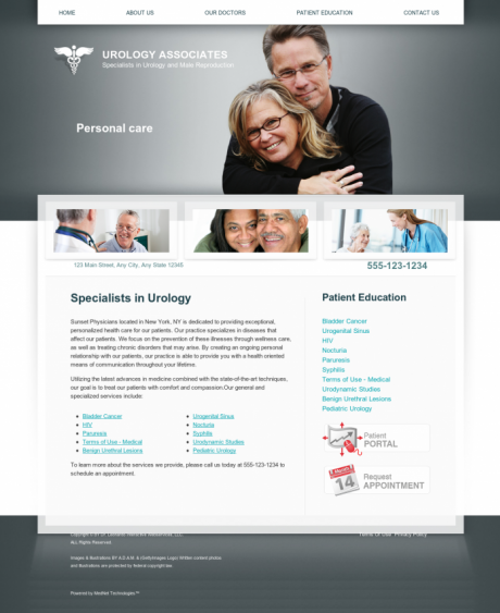 Urology Website Preview #18