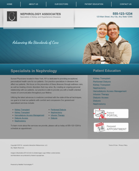 Nephrology Website Preview #18