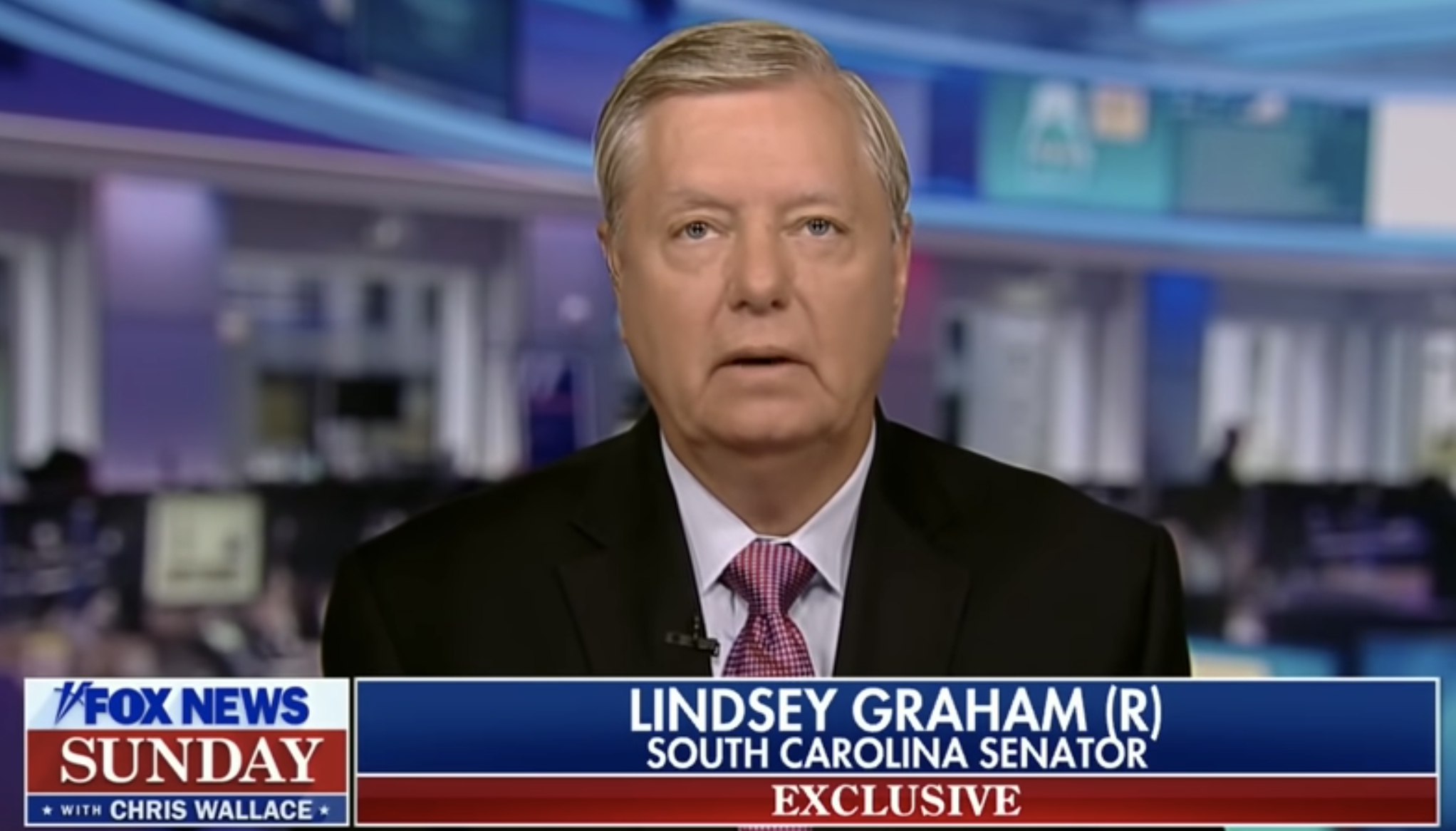 Senator Lindsey Graham on Fox News Sunday (December 12, 2021)