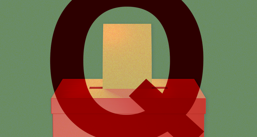QAnon ballot box