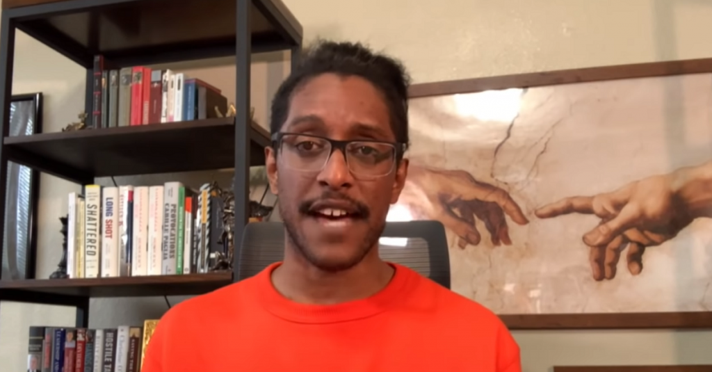 Ali Alexander during a media appearance