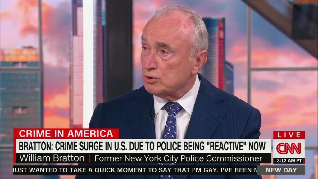 William Bratton on New Day