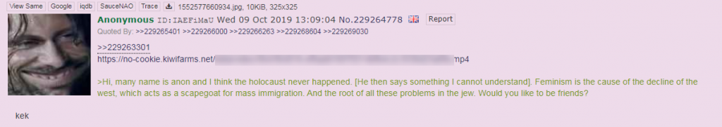Kiwi Farms 4chan video