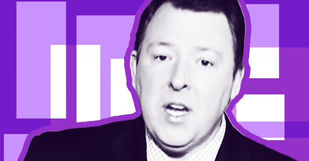 Marc Thiessen and a purple background