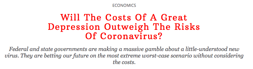 The Federalist great depression